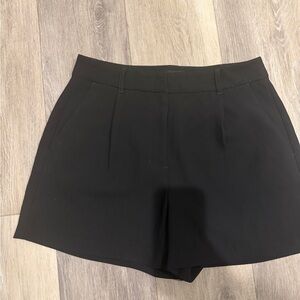 Express Pleated Black Women's Shorts 6